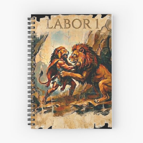 Item preview, Hercules' LABOR 1 - The Nemean Lion designed and sold by codex antique.