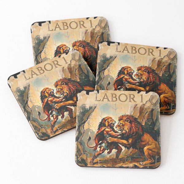 Item preview, Hercules' LABOR 1 - The Nemean Lion designed and sold by codex antique.