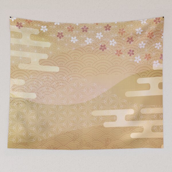 Item preview, Japanese traditional patterns in minimal design designed and sold by LOVEARTDESIGN.