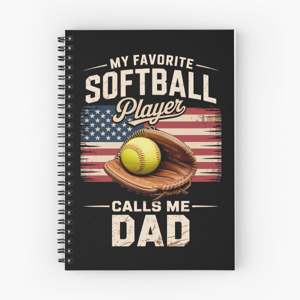 Item preview, MY FAVORITE SOFTBALL PLAYER CALLS ME DAD designed and sold by jkrphoto.
