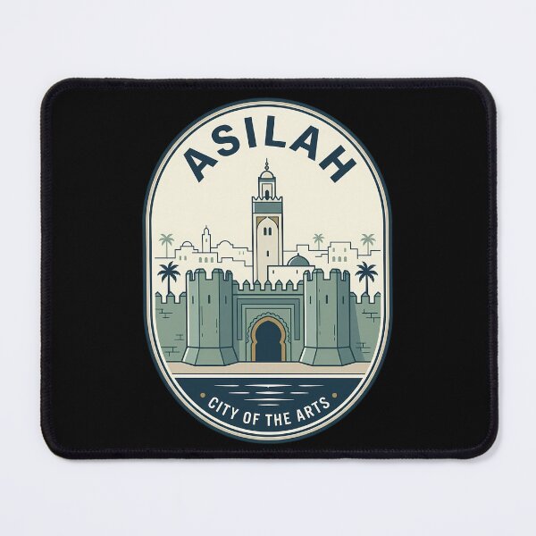 Item preview, Asilah Morocco Vintage Travel Emblem City of Arts designed and sold by k3rstman1.