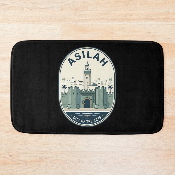 Item preview, Asilah Morocco Vintage Travel Emblem City of Arts designed and sold by k3rstman1.