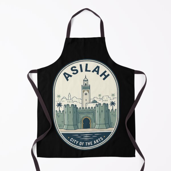 Item preview, Asilah Morocco Vintage Travel Emblem City of Arts designed and sold by k3rstman1.