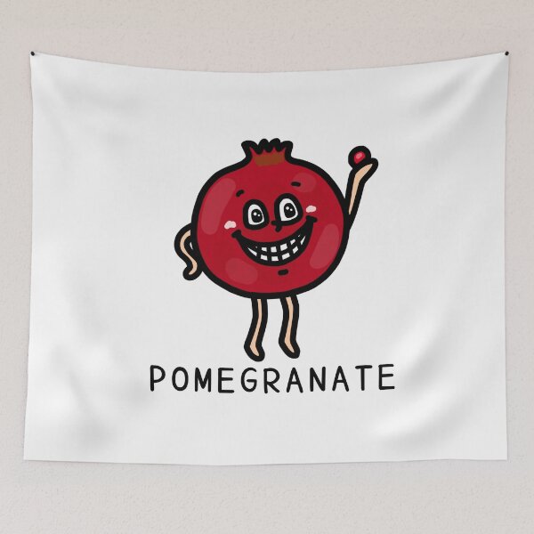 Item preview, Cute POMEGRANATE designed and sold by kanaehonkawa.