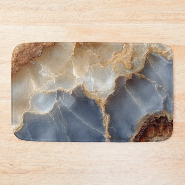 Item preview, Luxury Blue and Beige Onyx Marble Texture designed and sold by LYAN-STORE.
