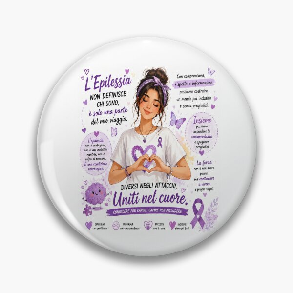 Item preview, L'Epilessia Non Definisce Chi Sono designed and sold by RipantinaFantasy .
