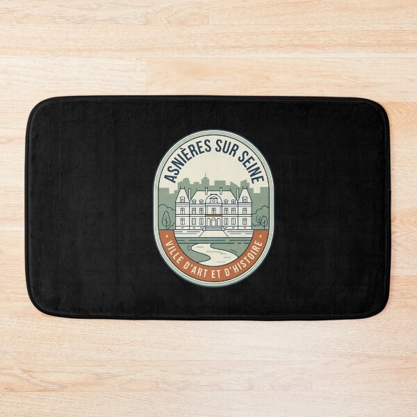 Item preview, Asnieres Sur Seine France Vintage Travel Emblem designed and sold by k3rstman1.
