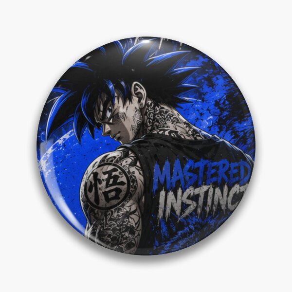 Item preview, Mastered Instinct – Electric Blue Streetwear Graphic designed and sold by UrbanSwagFlow.