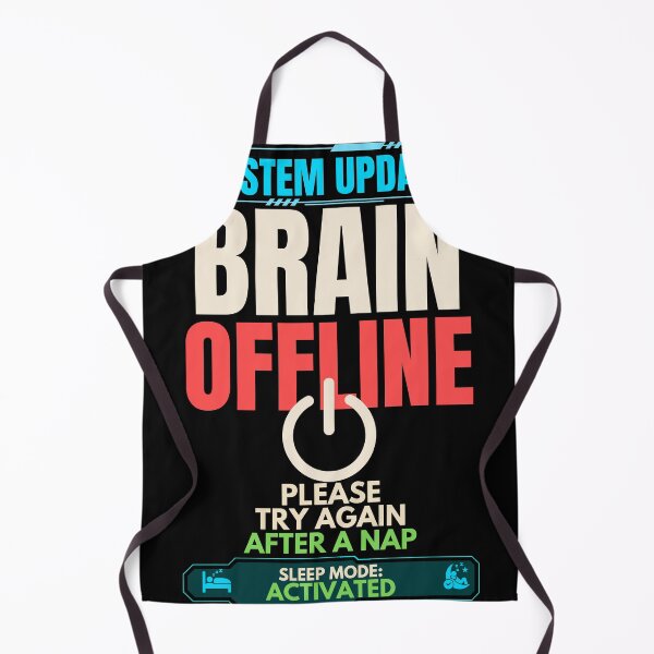 Item preview, Brain Offline Funny Sleep Mode Activated T-Shirt designed and sold by Uvclick.