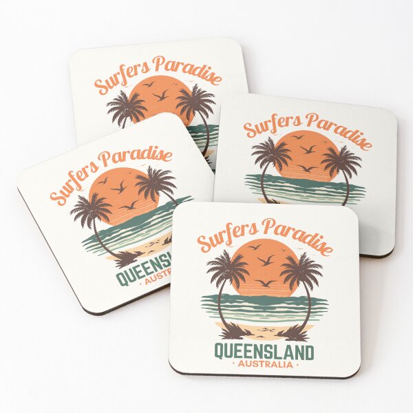 Item preview, Surfers Paradise Gold Coast Beach designed and sold by TamGustam.