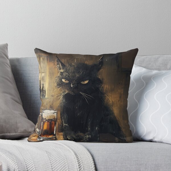 Item preview, The Grumpiest Cat in the Tavern designed and sold by Erika Kaisersot.