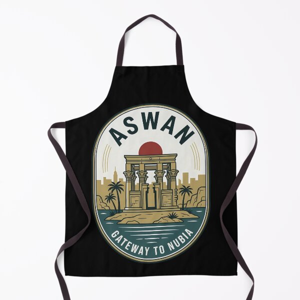 Item preview, Aswan Egypt Vintage Travel Emblem Gateway to Nubia designed and sold by k3rstman1.