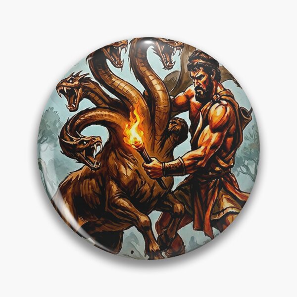 Item preview, Hercules' LABOR 2 - The Lernaean Hydra designed and sold by codex antique.