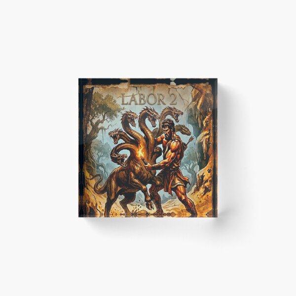 Item preview, Hercules' LABOR 2 - The Lernaean Hydra designed and sold by codex antique.