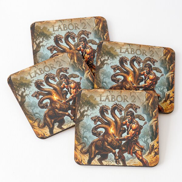 Item preview, Hercules' LABOR 2 - The Lernaean Hydra designed and sold by codex antique.