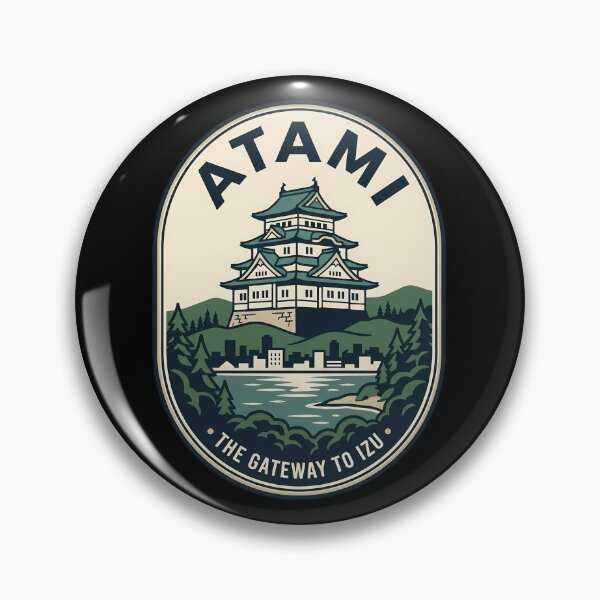 Item preview, Atami Japan Vintage Travel Emblem Castle Gateway designed and sold by k3rstman1.