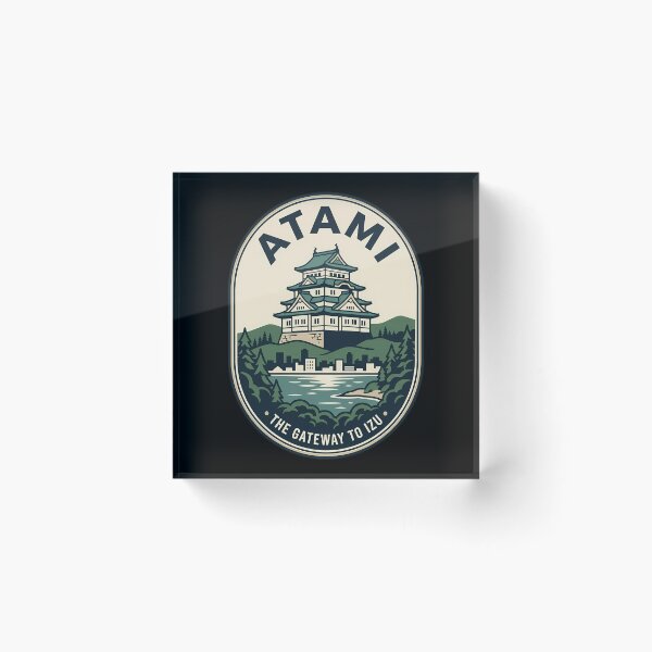 Item preview, Atami Japan Vintage Travel Emblem Castle Gateway designed and sold by k3rstman1.