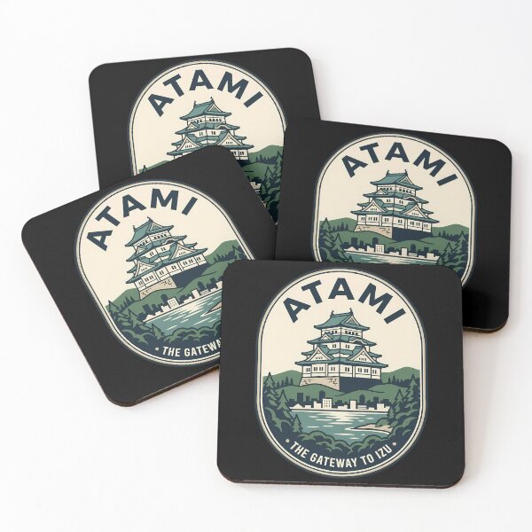 Item preview, Atami Japan Vintage Travel Emblem Castle Gateway designed and sold by k3rstman1.