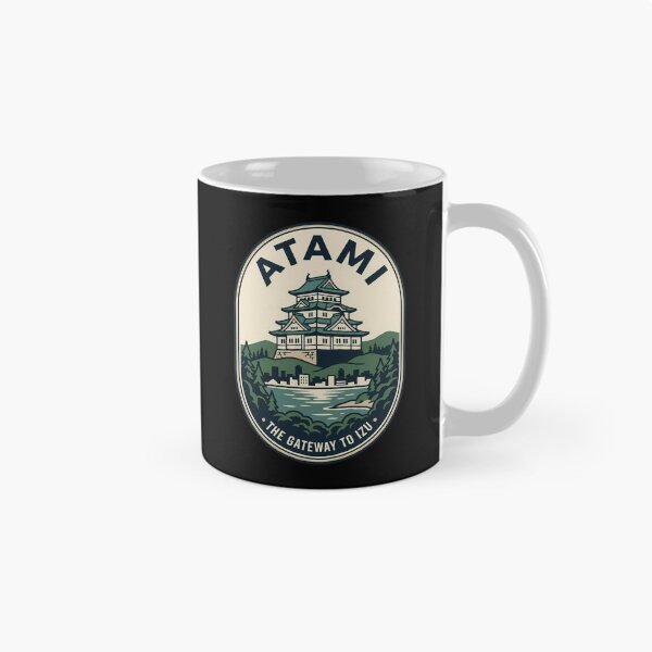 Item preview, Atami Japan Vintage Travel Emblem Castle Gateway designed and sold by k3rstman1.