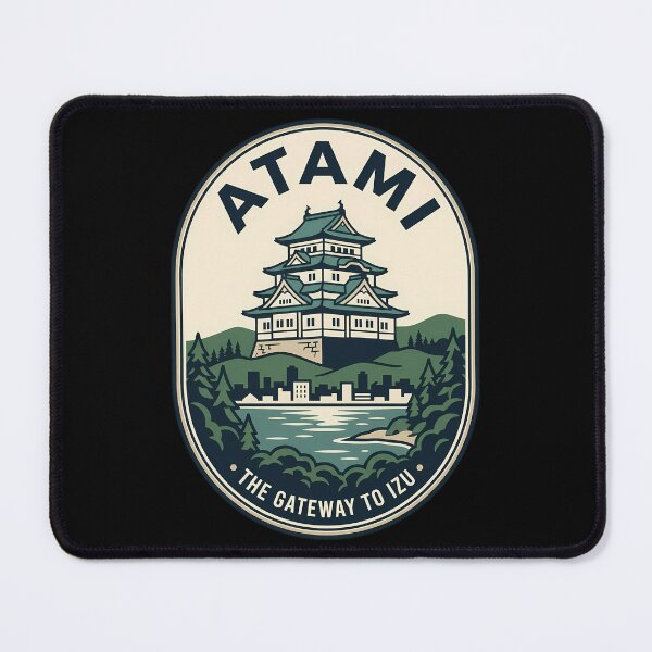 Item preview, Atami Japan Vintage Travel Emblem Castle Gateway designed and sold by k3rstman1.