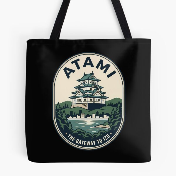 Item preview, Atami Japan Vintage Travel Emblem Castle Gateway designed and sold by k3rstman1.