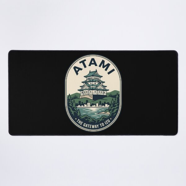 Item preview, Atami Japan Vintage Travel Emblem Castle Gateway designed and sold by k3rstman1.