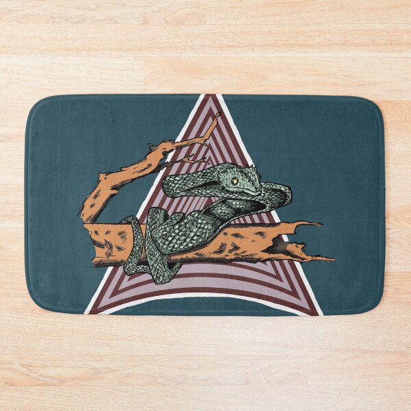 Item preview, Retro Snake Illustration – Vintage Serpent Nature Graphic Art designed and sold by Half Mess.