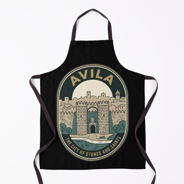 Item preview, Avila Spain Vintage Travel Emblem Medieval Walls designed and sold by k3rstman1.