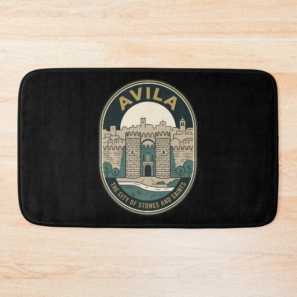 Item preview, Avila Spain Vintage Travel Emblem Medieval Walls designed and sold by k3rstman1.