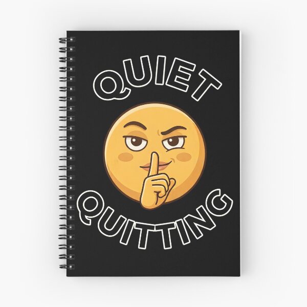Item preview, Quiet Quitting - Funny Work Meme Face Design designed and sold by Wennity.