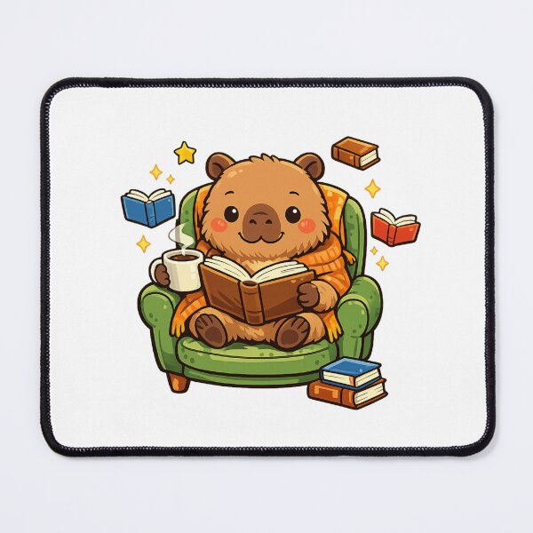 Item preview, Cute Bear Reading Books Cartoon designed and sold by Bloomelle Studio.
