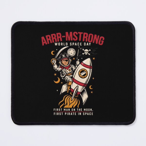 Item preview, Arrr-mstrong — First Man On The Moon First Pirate In Space World Space Day T-Shirt V2 designed and sold by DarylWelsh2024.