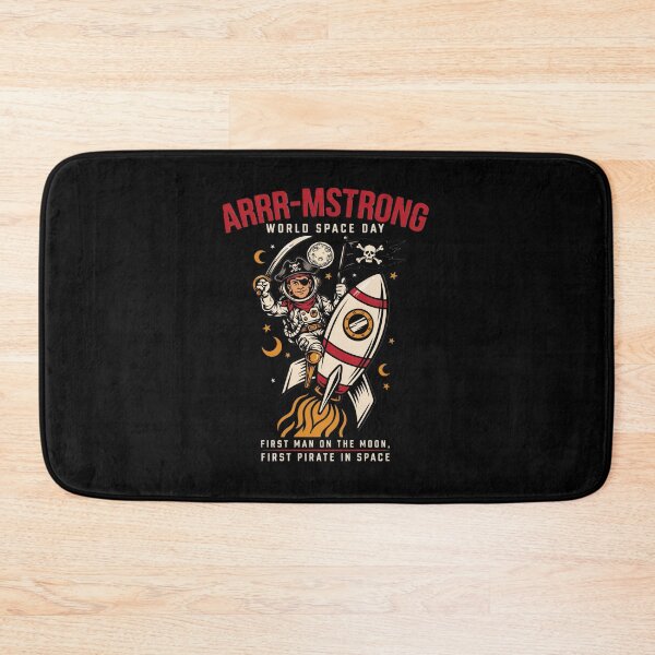 Item preview, Arrr-mstrong — First Man On The Moon First Pirate In Space World Space Day T-Shirt V2 designed and sold by DarylWelsh2024.