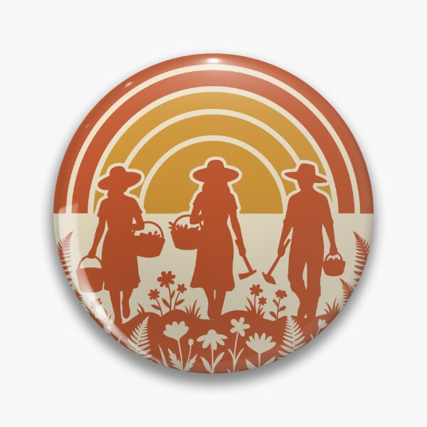 Item preview, Vintage Boho Gardeners Harvest Earth Tones Aesthetic designed and sold by Eldaz.