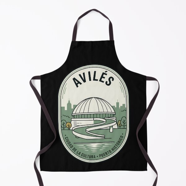 Item preview, Aviles Spain Niemeyer Center Vintage Travel Emblem designed and sold by k3rstman1.