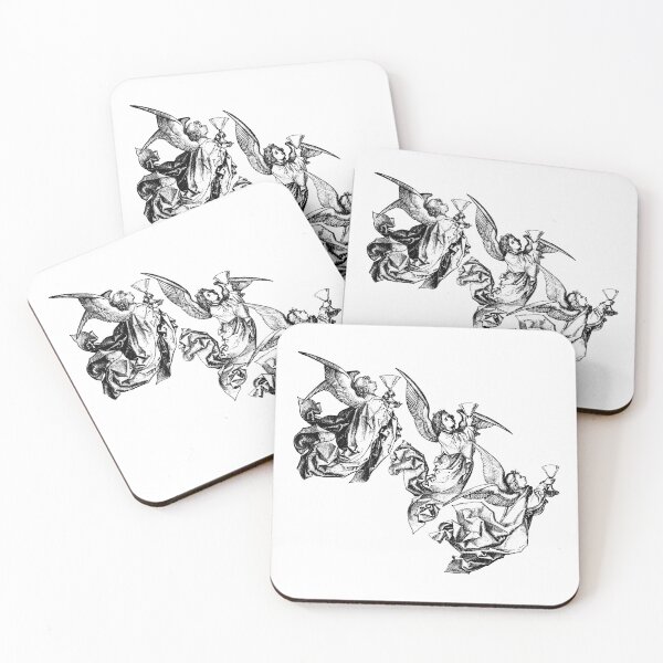 Item preview, Angels with grails by Martin Schongauer circa 1475 designed and sold by Hedrin.