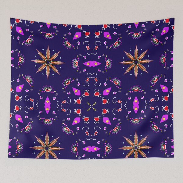 Item preview, Vibrant Navy and Pink Pop Star Design designed and sold by Tinsleybluebell.