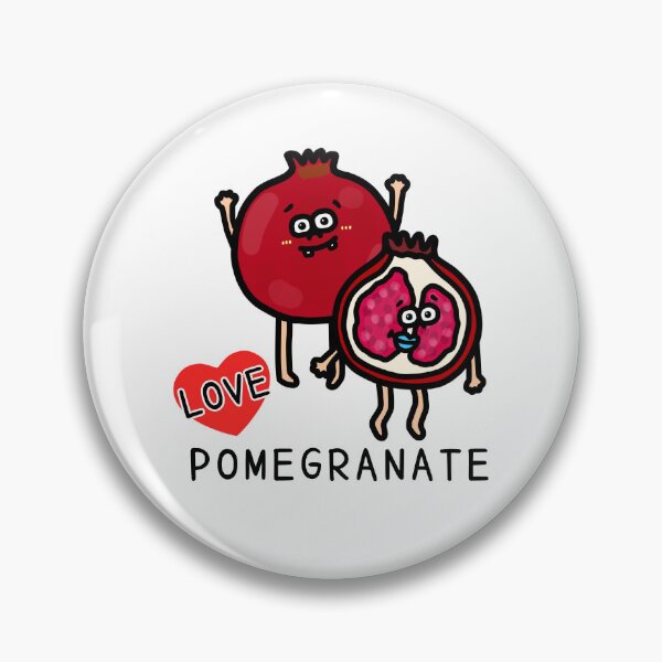 Item preview, Cute I LOVE POMEGRANATE designed and sold by kanaehonkawa.