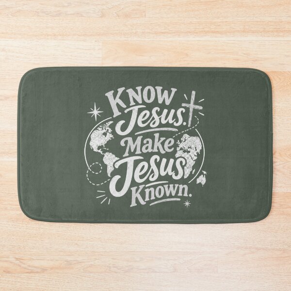 Item preview, Know Jesus. Make Jesus Known. | Christian Missions Design designed and sold by Crown&Cross.