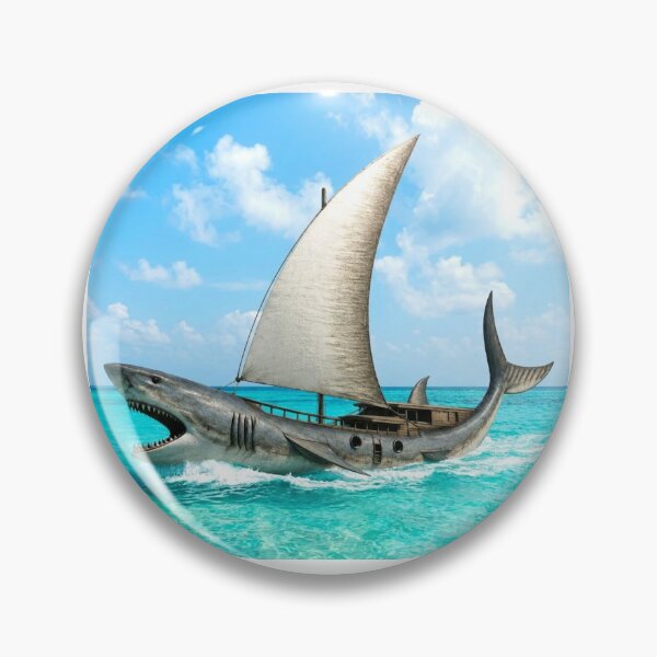 Item preview, Shark Ship (version 1) designed and sold by ales-panz.