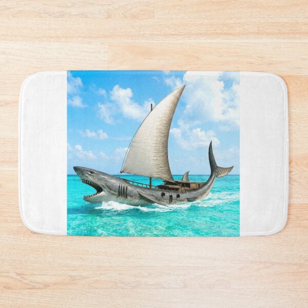 Item preview, Shark Ship (version 1) designed and sold by ales-panz.