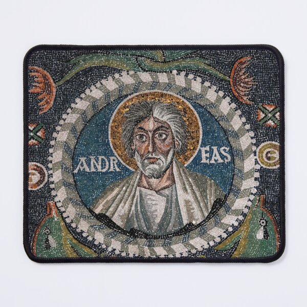 Item preview, Andrew, Patron Saint of Scotland, in Byzantine mosaic designed and sold by TerryKerrImages.