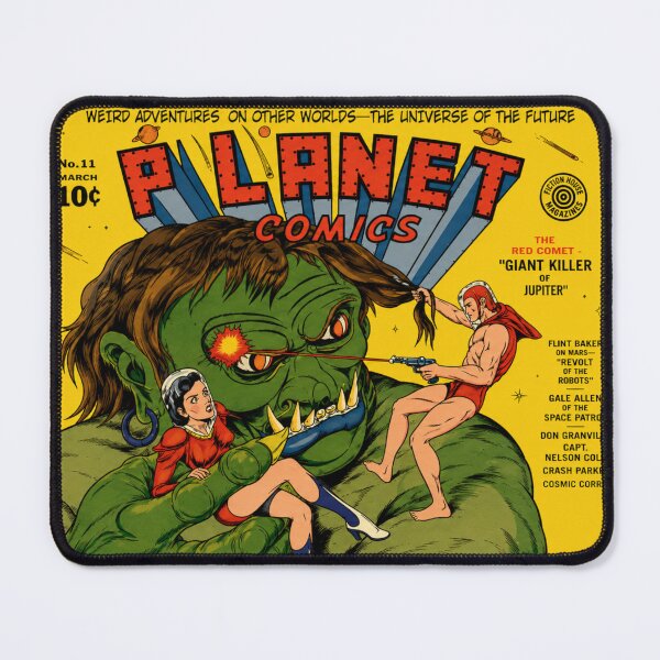 Item preview, PLANET COMICS: THE  RED  COMET  vs  THE  GIANT  KILLER  OF  JUPITER designed and sold by VoglR.