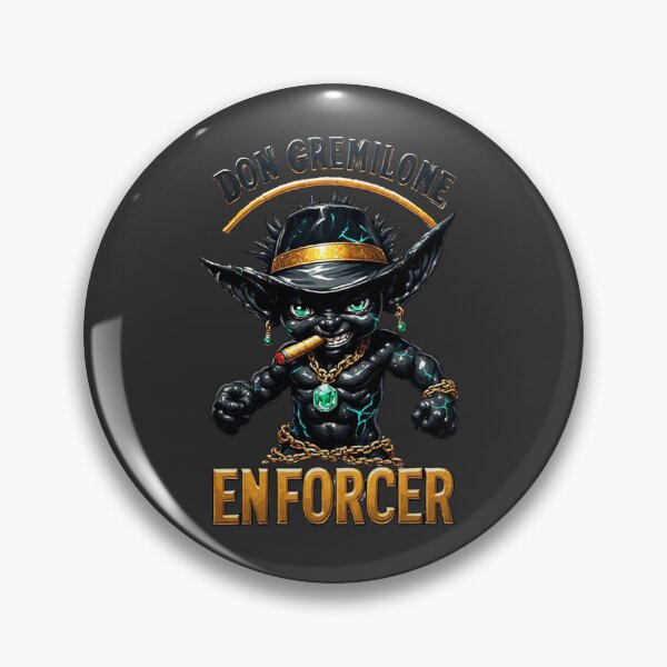 Item preview, Don Gremilone Enforcer - Black Obsidian Raw Power Edition 01 designed and sold by Shift-Bloom.