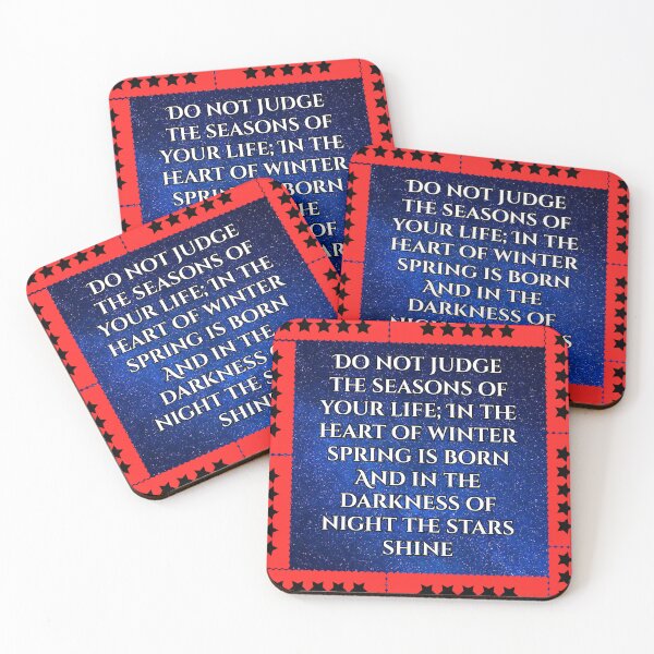 Item preview, Inspirational Quote About Seasons and Hope designed and sold by Articora.