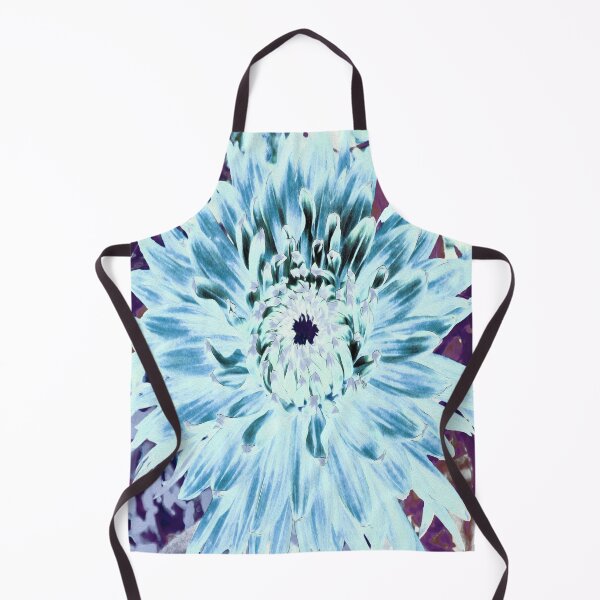 Item preview, Mint Green and Teal Dahlia Flower designed and sold by myrubiogarden.