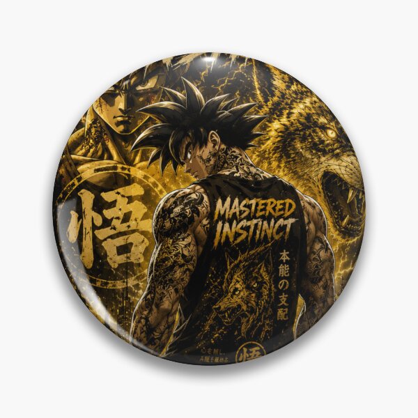 Item preview, Mastered Instinct – Golden Edition | Premium Streetwear Graphic designed and sold by UrbanSwagFlow.
