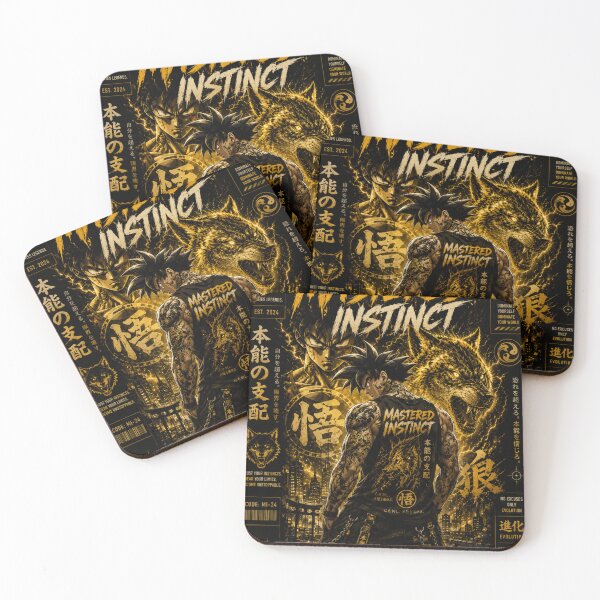 Item preview, Mastered Instinct – Golden Edition | Premium Streetwear Graphic designed and sold by UrbanSwagFlow.