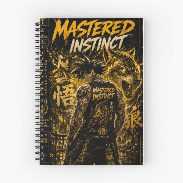Item preview, Mastered Instinct – Golden Edition | Premium Streetwear Graphic designed and sold by UrbanSwagFlow.