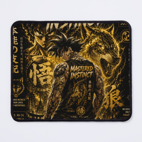 Item preview, Mastered Instinct – Golden Edition | Premium Streetwear Graphic designed and sold by UrbanSwagFlow.